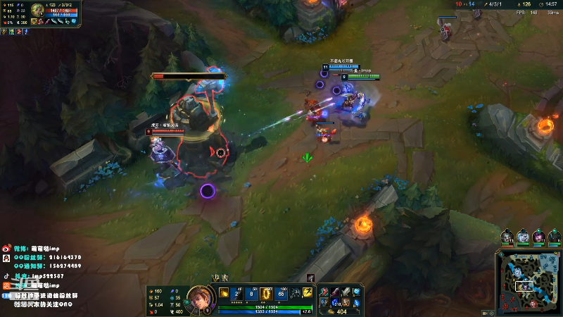 【英雄联盟】impOUO的精彩时刻 20220411 12点场