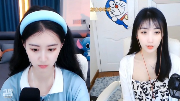 美女又又直播连麦真可爱啊