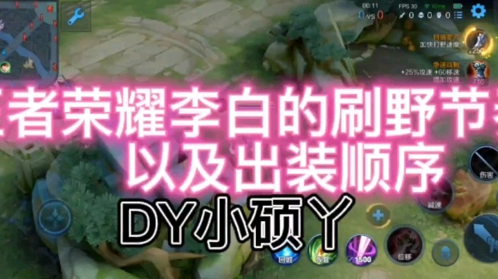 DY小硕教你玩李白进阶篇