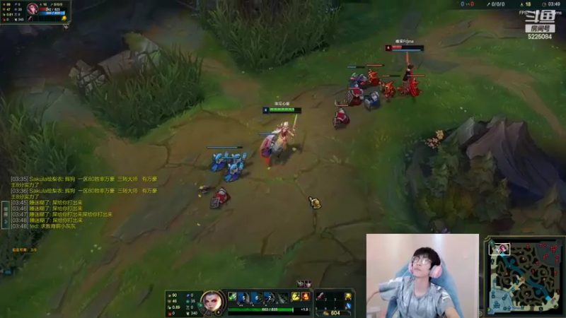 【2022-04-12 09点场】天灰灰qaq：斗鱼最高分上路血虐各区选手