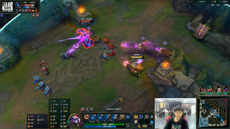 【英雄联盟】金咕咕金咕咕doinb的精彩时刻 20220412 00点场