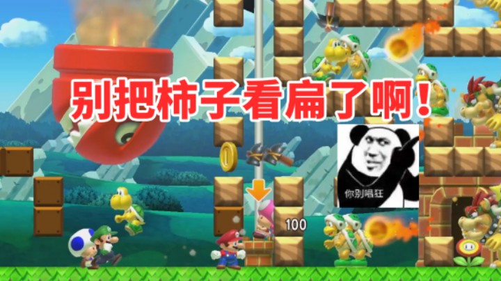 【白胖打工记】254 期 - 可别把我白柿子看扁了啊！《马里奥制造2》