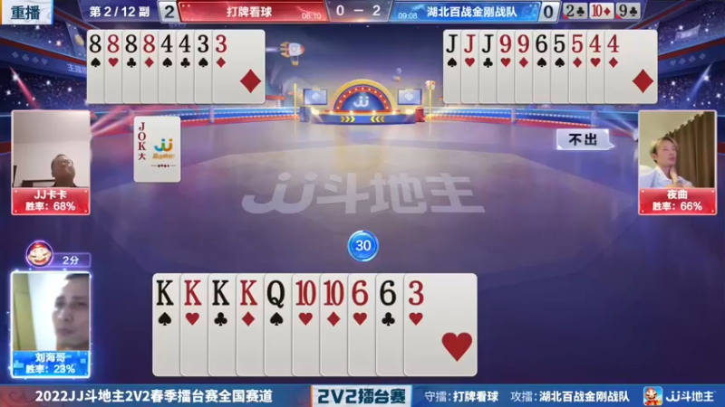 【2022-04-13 03点场】JJ斗地主官方：JJ斗地主2V2擂台赛