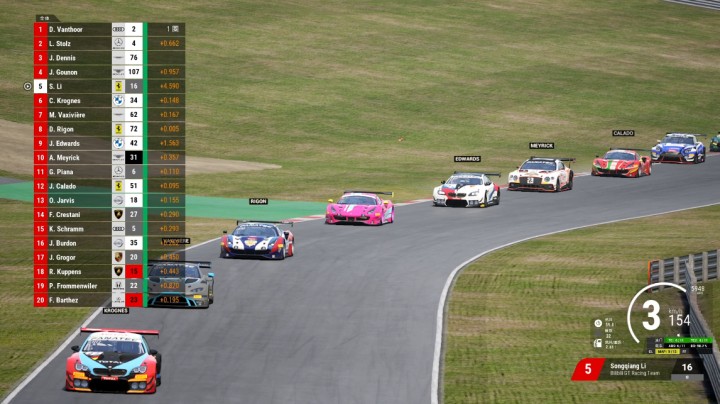 《神力科莎竞速》布兰兹哈奇赛道正赛一法拉利488 GT3 EVO