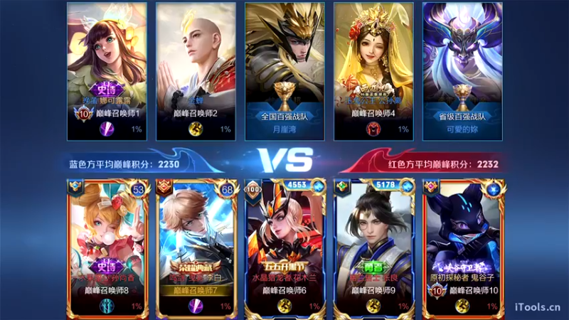 巅峰2200十三比0乱杀