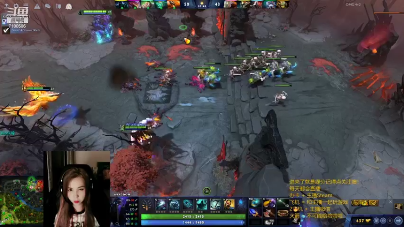 【2022-04-08 21点场】小白喵学Dota：日常OMG和十人对黑