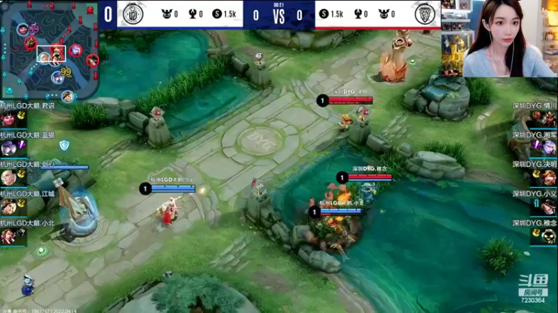 【2022-04-14 17点场】解说小鹿呀：比赛：eStar vs XYG