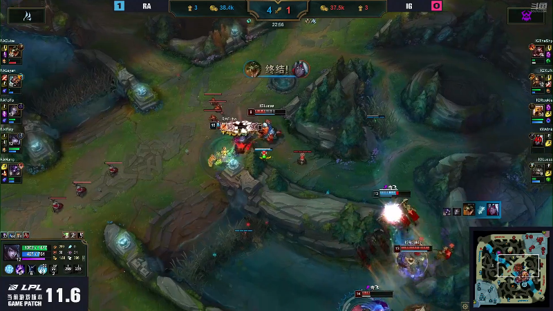 【英雄联盟】英雄联盟赛事的精彩时刻 20220414 00点场