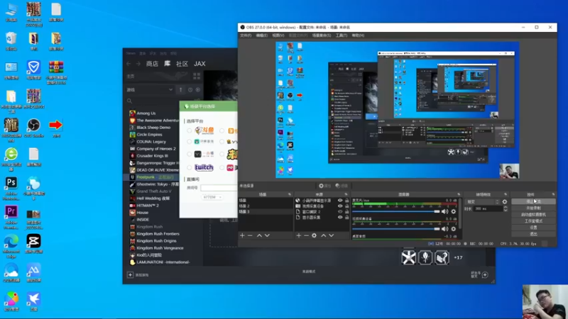 【2022-04-13 23点场】超人JAX解说：10点后恐怖游戏