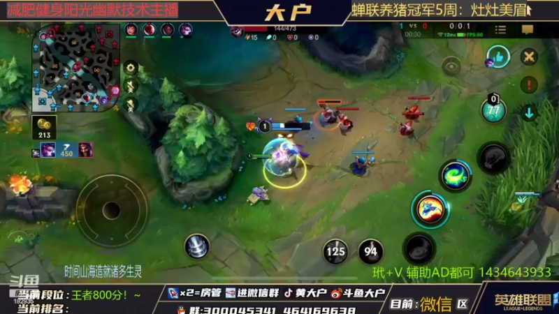 【2022-04-14 16点场】大户呀：这辅助带头猪都能上王者