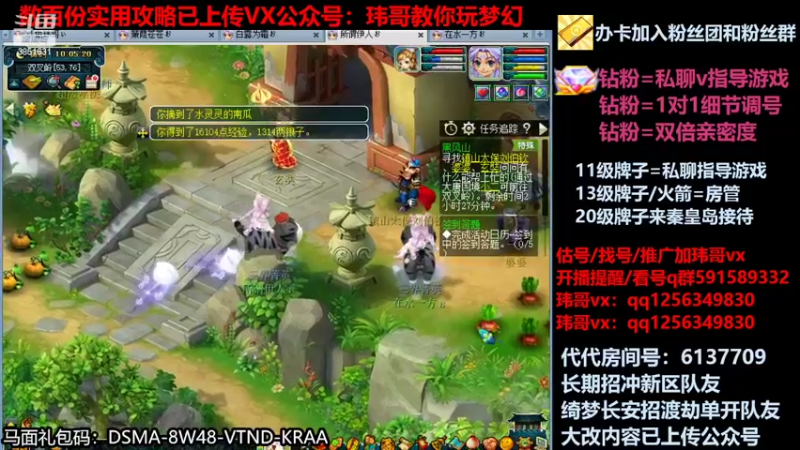 【2022-04-14 10点场】玮哥爱梦幻：蒹葭苍苍从零飞升-送攻略