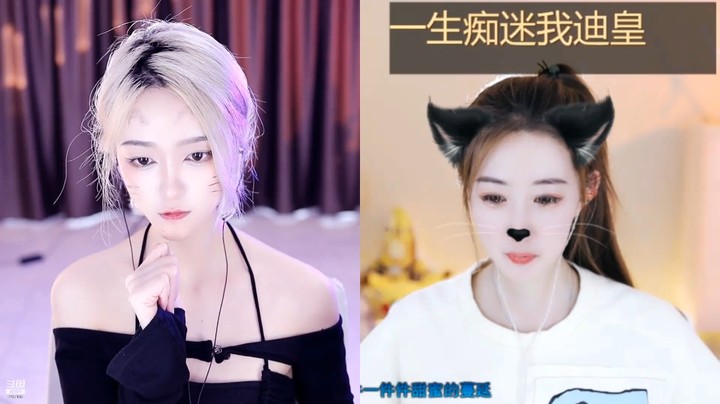 大D美女小姐姐直播连麦，很好看