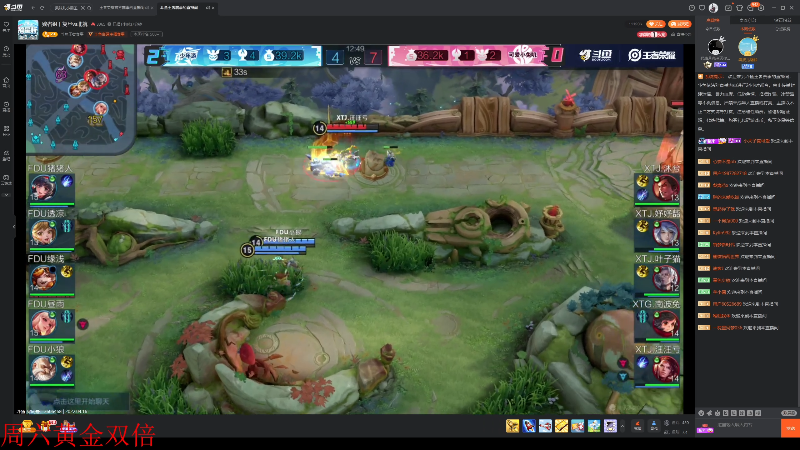 我在斗鱼看DL丶拖米直播王者荣耀