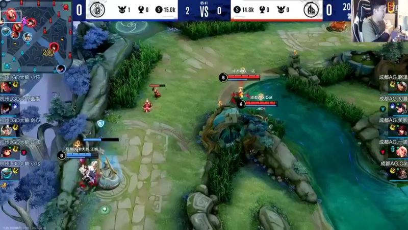 【2022-04-16 20点场】北笙：生死局：AG vs LGD