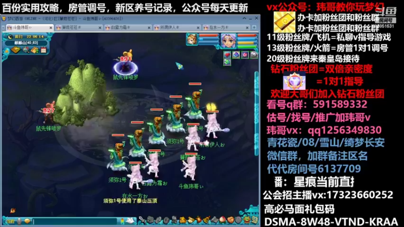 【2022-04-15 22点场】玮哥爱梦幻：蒹葭苍苍从零飞升-送攻略