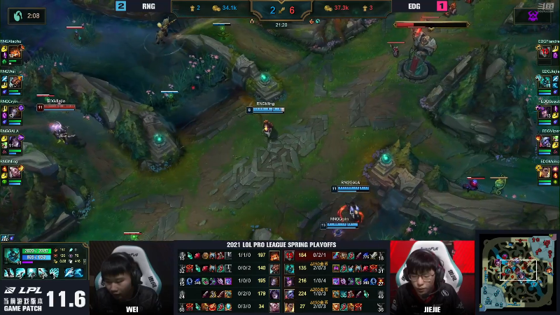 【英雄联盟】英雄联盟赛事的精彩时刻 20220418 01点场