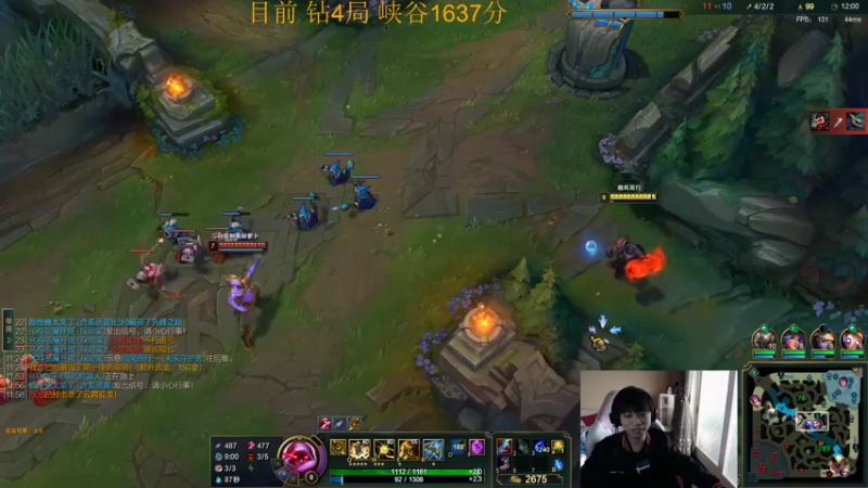 【2022-04-18 10点场】自宇666：峡谷1652分第一佐伊顶级教学把把mvp