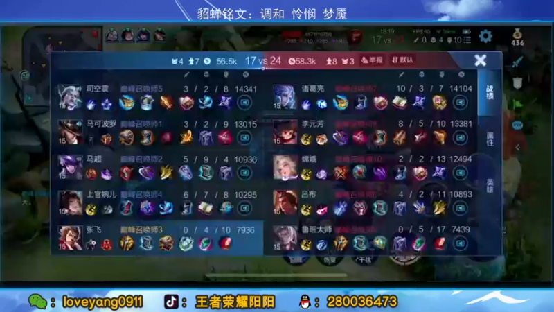 【2022-04-17 21点场】阳阳Yc：国服貂蝉 巅峰赛冲分