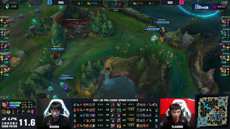 【英雄联盟】英雄联盟赛事的精彩时刻 20220418 01点场