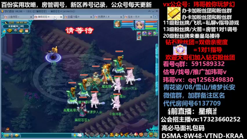 【2022-04-18 20点场】玮哥爱梦幻：蒹葭苍苍从零飞升-送攻略