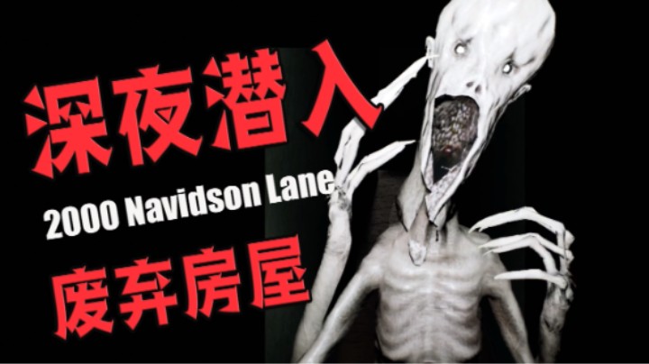 兼职人深夜进入房屋探访回头竟发现神秘阴间怪物 恐怖游戏《2000 Navidson Lane》