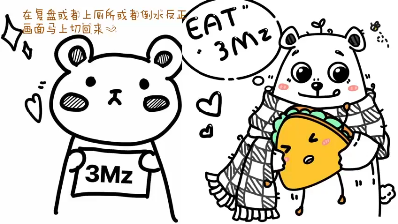 【2022-04-19 00点场】一口三明治3Mz：可以发弹幕了 狠狠的发言 和青野训练赛