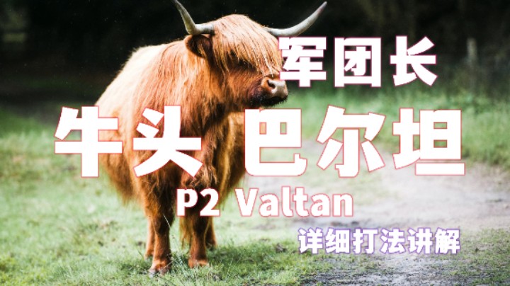 【失落的方舟】军团长 牛头 巴尔坦 Valtan P2详细讲解
