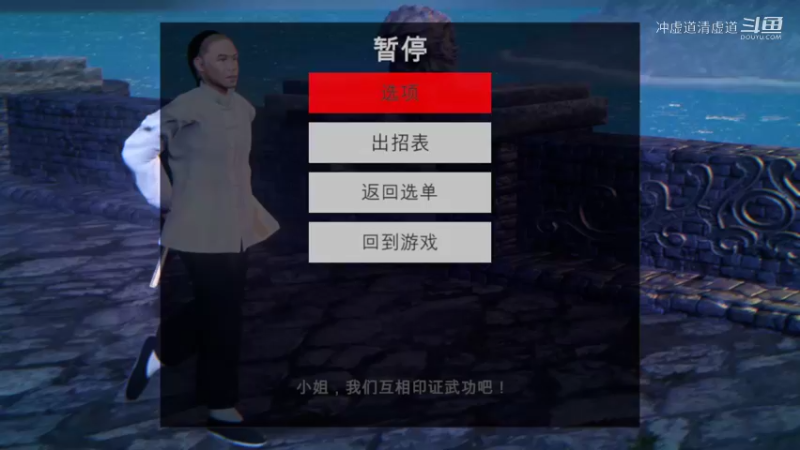 武术，大战莲花掌