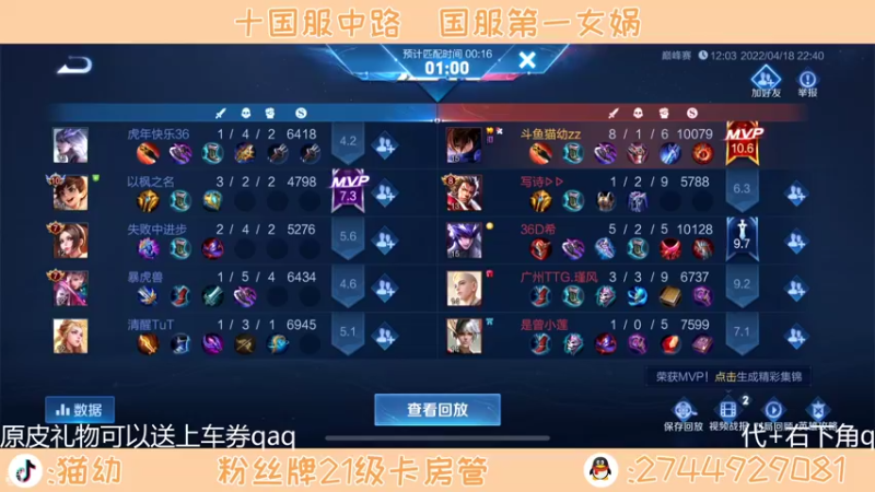 【2022-04-19 17点场】猫幼zzz：（今天双倍）按照自己的节奏来
