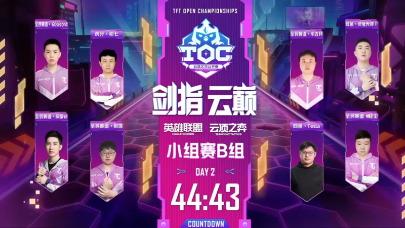 【2022-04-20 16点场】lol云顶之弈赛事：【直播】TOC3全国总决赛小组赛