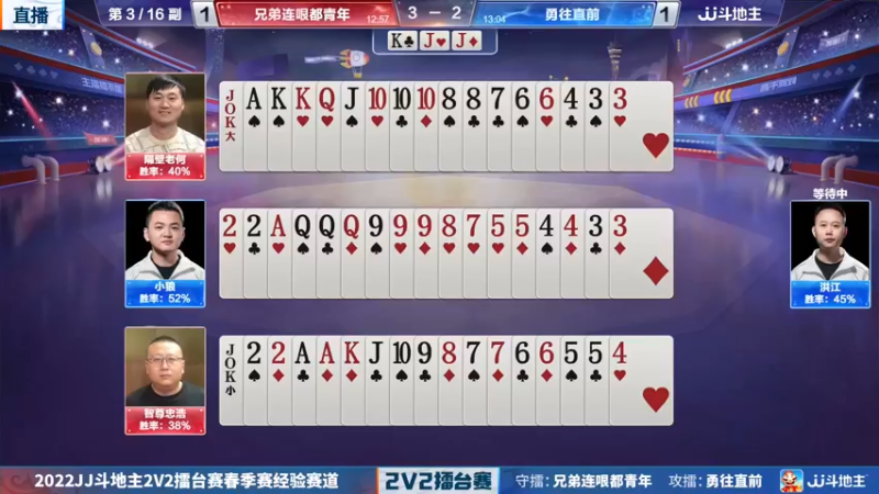 【2022-04-19 21点场】JJ斗地主官方：JJ斗地主2V2擂台赛