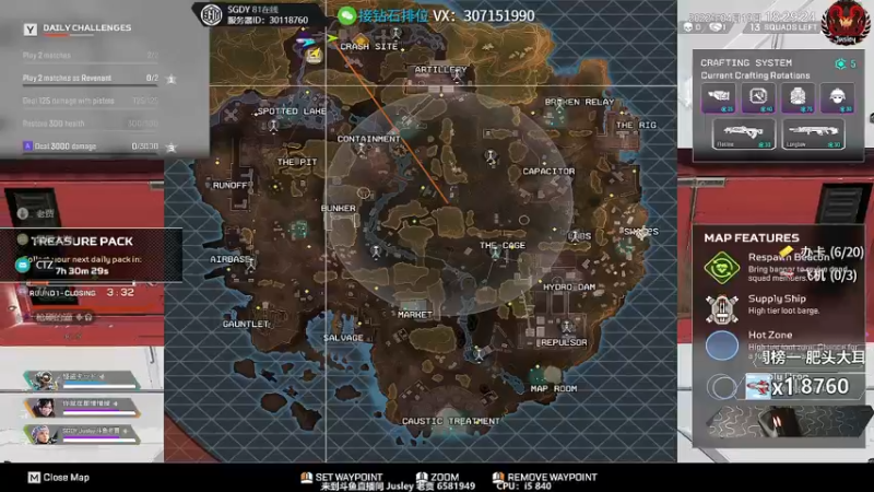 【2022-04-19 18点场】Jusley：【Jusley·老贾】手打段位不排队