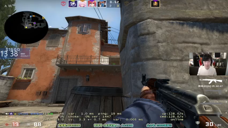 【2022-04-21 13点场】CSGO百岁三：【百岁三】摇身一变
