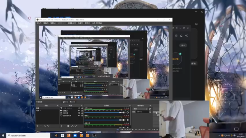 【2022-04-18 17点场】何二抛zZ：2pao： 练一练练练练