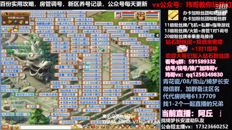 【2022-04-20 12点场】玮哥爱梦幻：蒹葭苍苍从零飞升-送攻略
