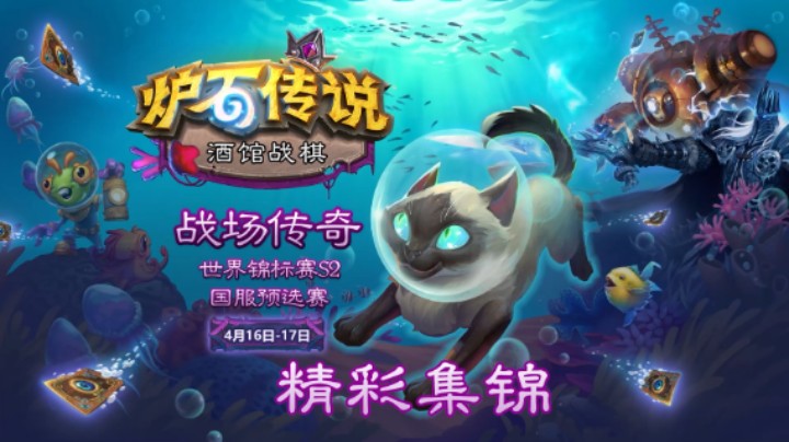 酒馆战棋战场传奇世界锦标赛S2国服预选赛集锦
