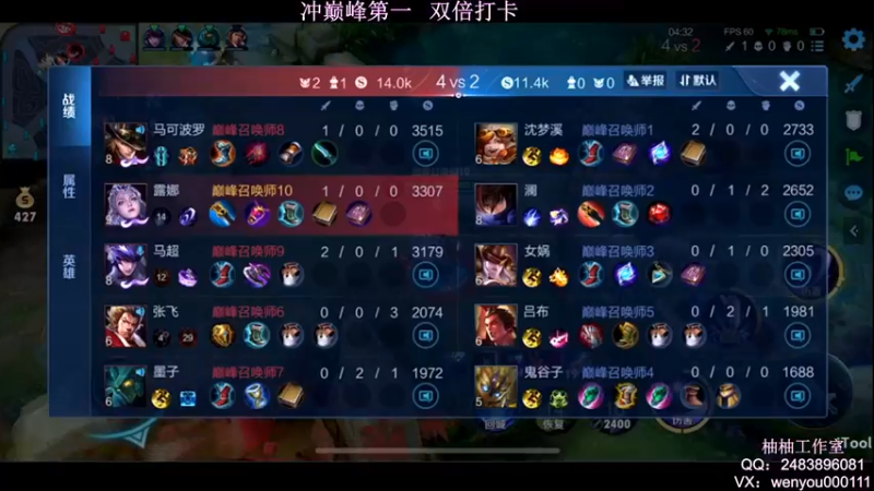 【2022-04-21 22点场】温柚：冲巅峰赛第一！新赛季冲冲冲