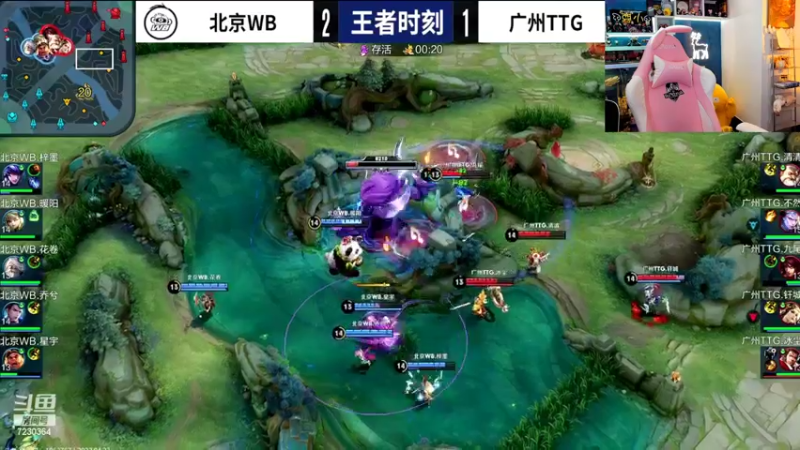 【2022-04-23 20点场】解说小鹿呀：季后赛：TTG vs WB