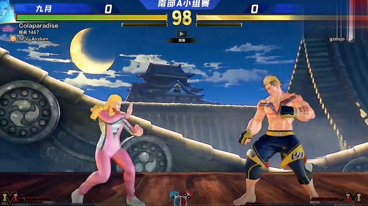 街霸5：导师小孩新赛季选用卢克参战钢头娃杯，半决赛遇到强力卡琳