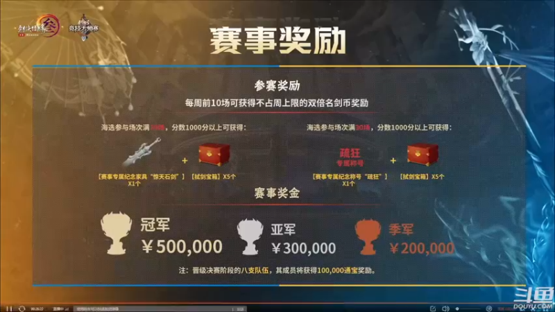【2022-04-23 19点场】花舞剑：盲人解说大师赛
