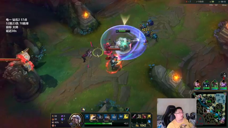 【2022-04-24 18点场】店长盖伦：直播 电一上大师