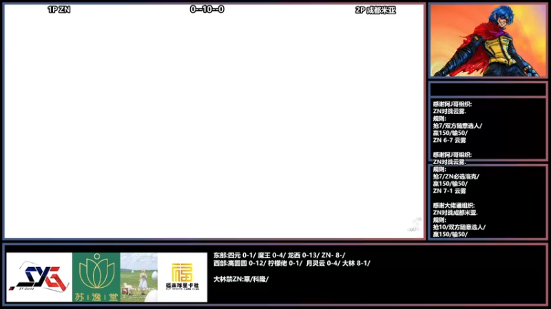 【2022-04-19 21点场】广州ZN：拳皇15，阿J+大佬通组织2场赞助赛。