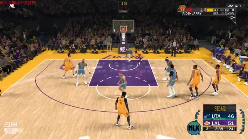 【NBA2K】steam靖哥哥的精彩时刻 20220425 00点场