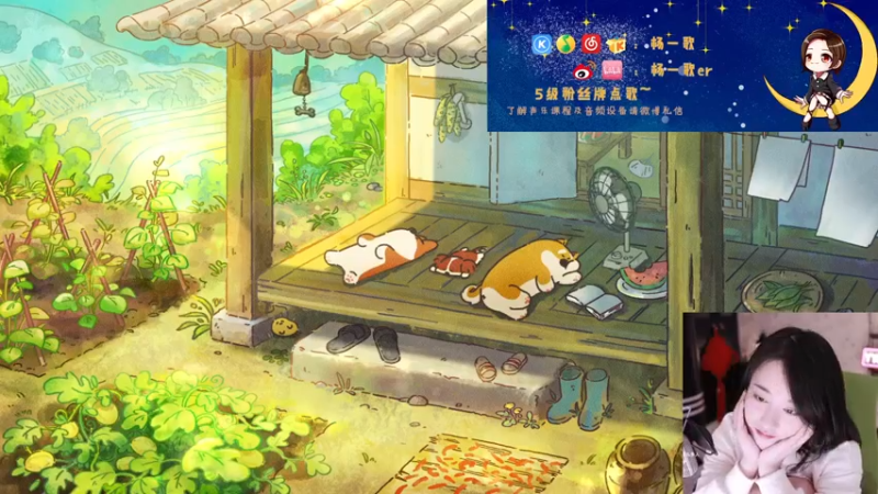 【2022-04-24 21点场】杨一歌：杨一歌：唱歌超棒人漂亮~11258