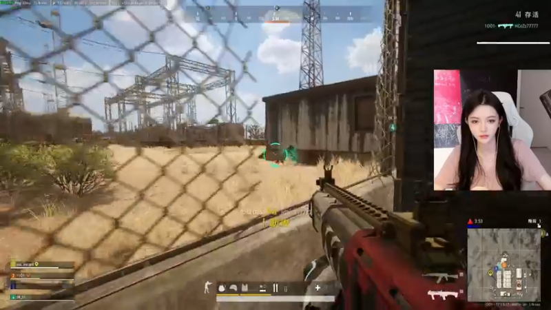 【2022-04-26 19点场】野生小师妹：PUBG身法小天才