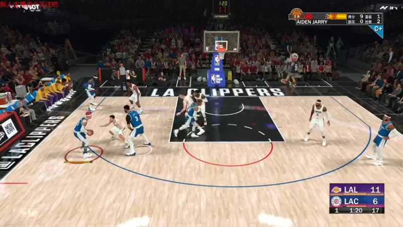 【NBA2K】steam靖哥哥的精彩时刻 20220425 23点场