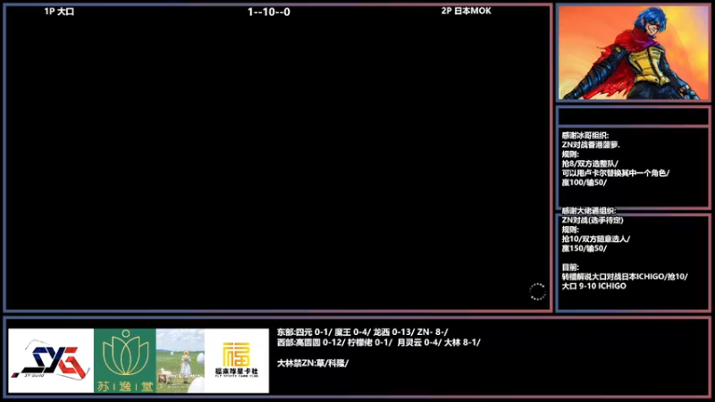 【2022-04-22 22点场】广州ZN：拳皇15，冰哥+大佬通组织2场赞助赛。