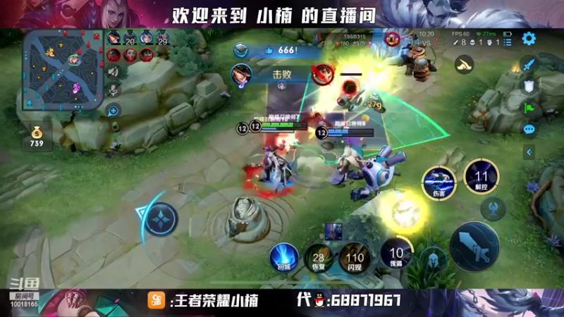 【2022-04-25 20点场】小楠ouo：巅峰冲第一 10018165