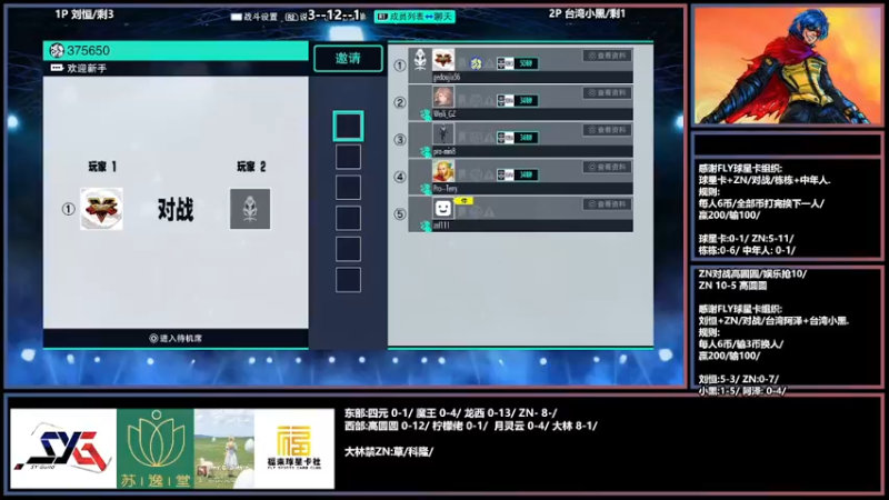 【2022-04-22 20点场】广州ZN：拳皇15，冰哥+大佬通组织2场赞助赛。