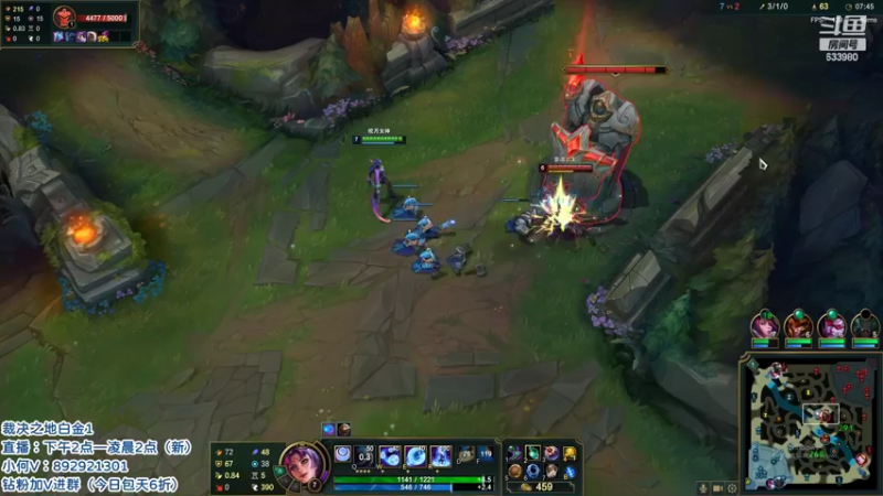 【2022-04-27 04点场】狗康Bfate丶：第一皎月！一砍5坦克流教学！